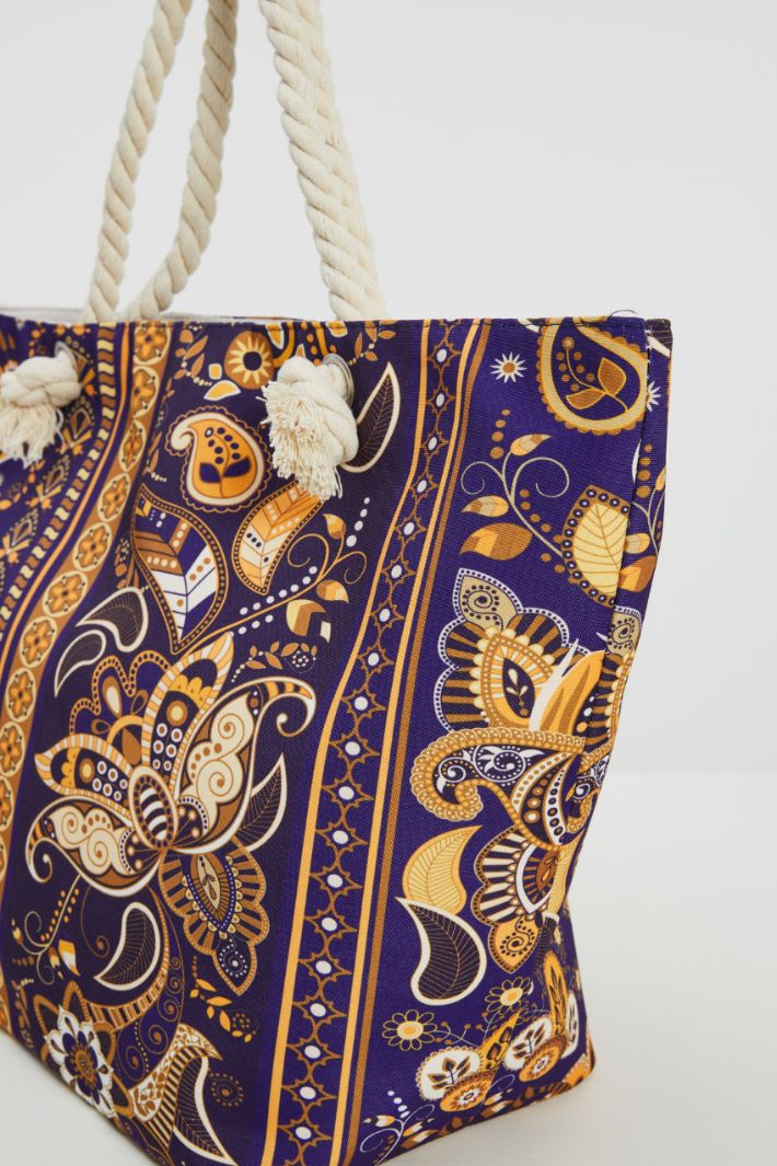 DIFFUSIONE TESSILE/INTREND/ALBA/Printed Maxi Shopper