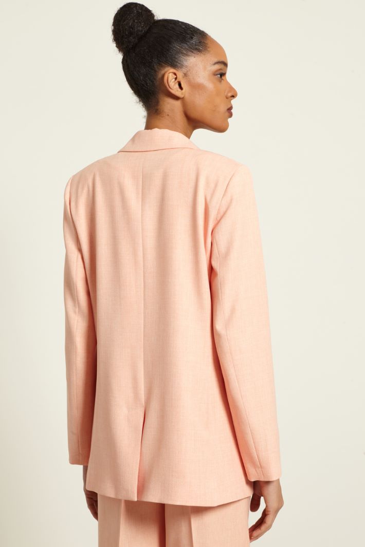 DIFFUSIONETESSILE/INTREND/ANNICA/Flowing jacket/PEACH PINK