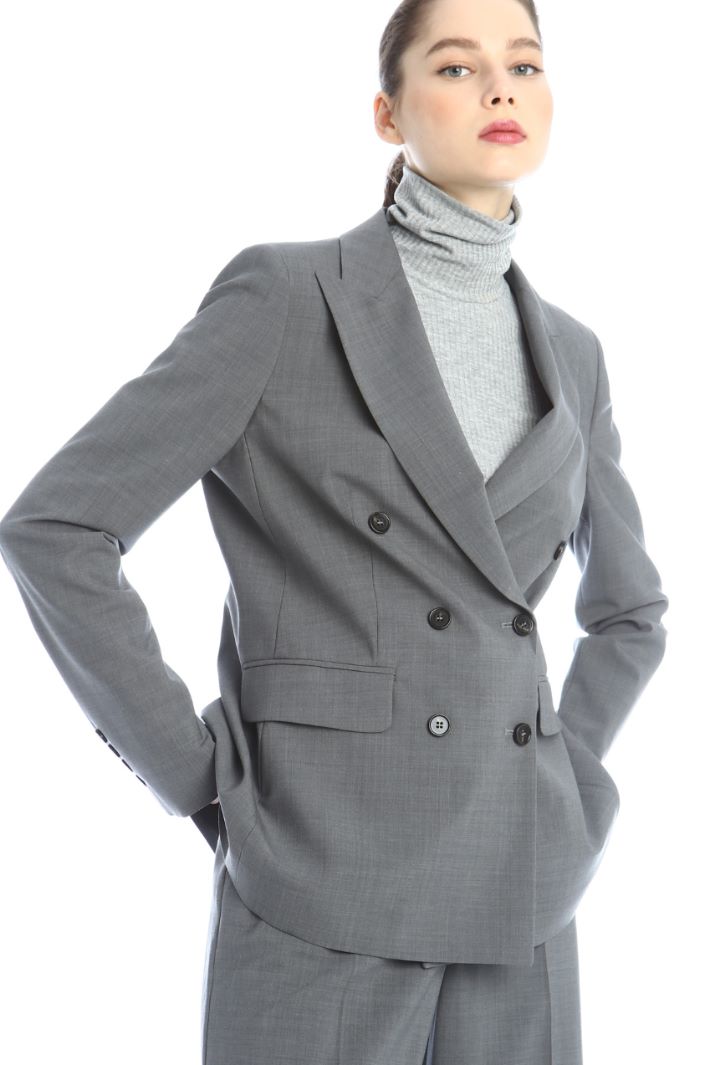 1MAILLE Wool canvas blazer