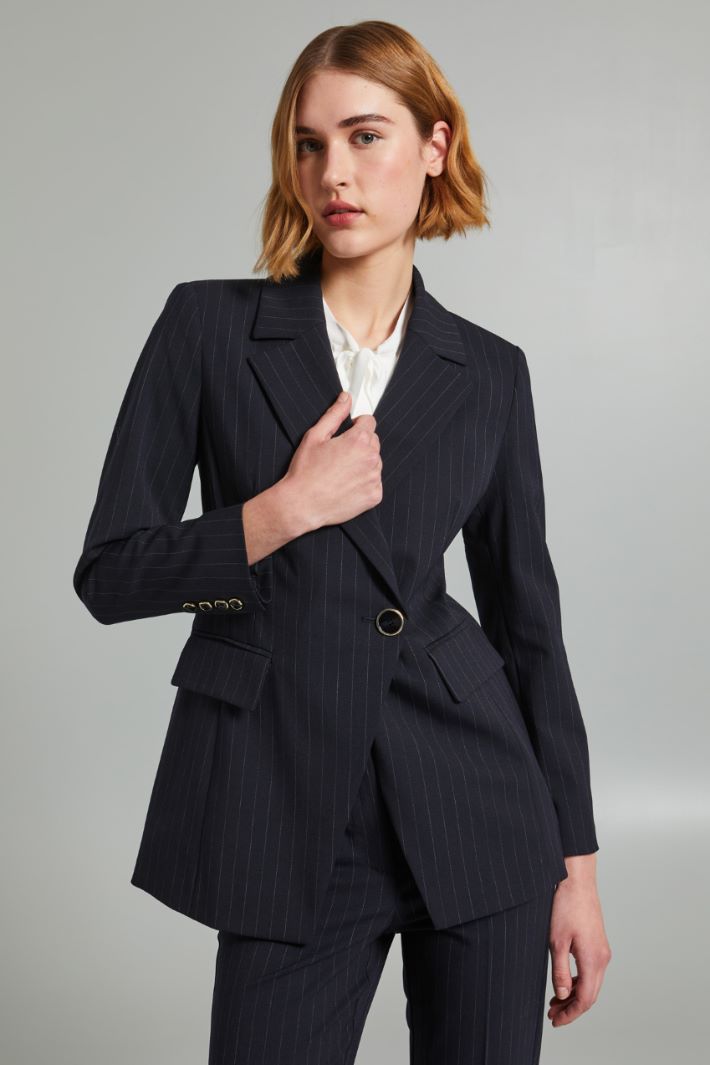 1VANTO Blazer in pinstripe saglia