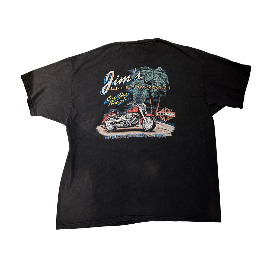 Vintage Harley-Davidson “The Strong Survive” Eagle vs. Dragon Tee