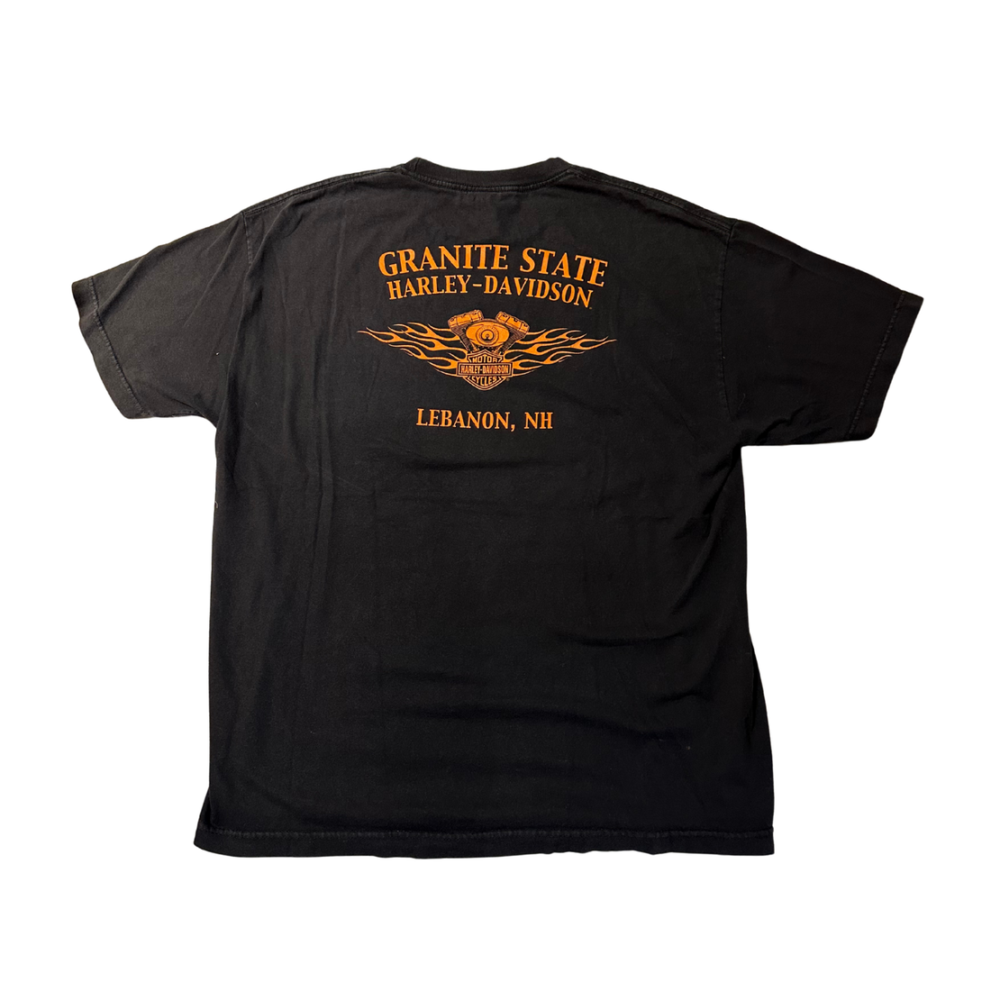 Vintage Harley-Davidson Web Skull Tee