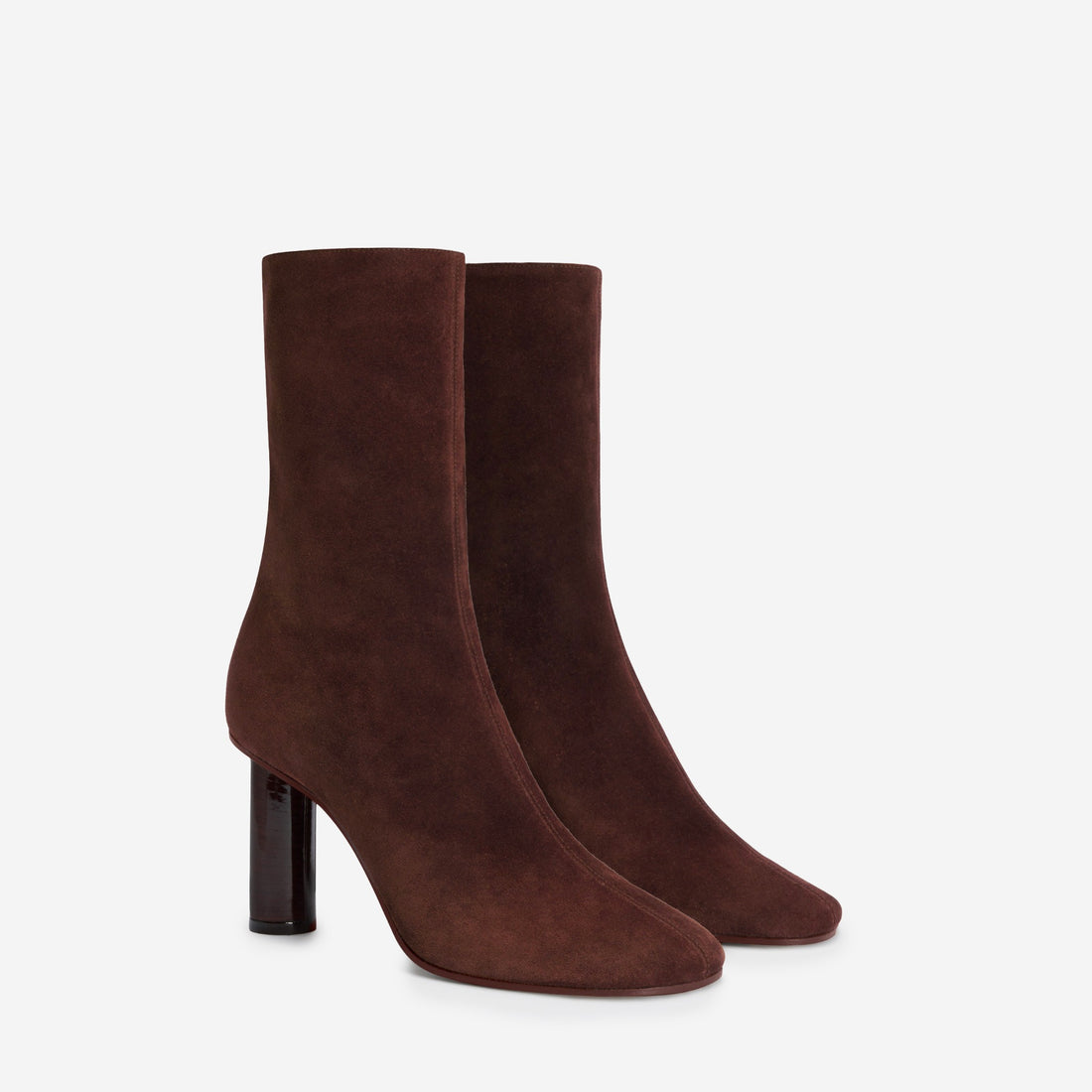 Chocolate Alice ankle boots 85
