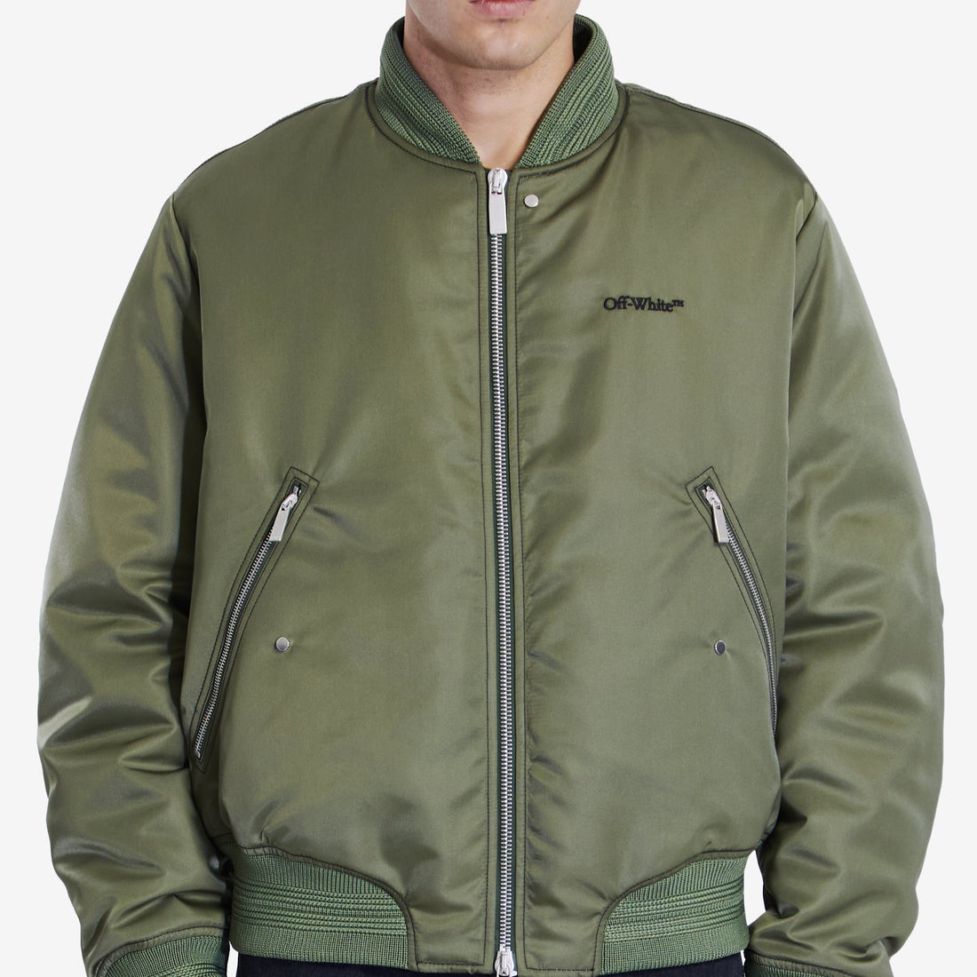 Four Leaf Clove bomber jacket