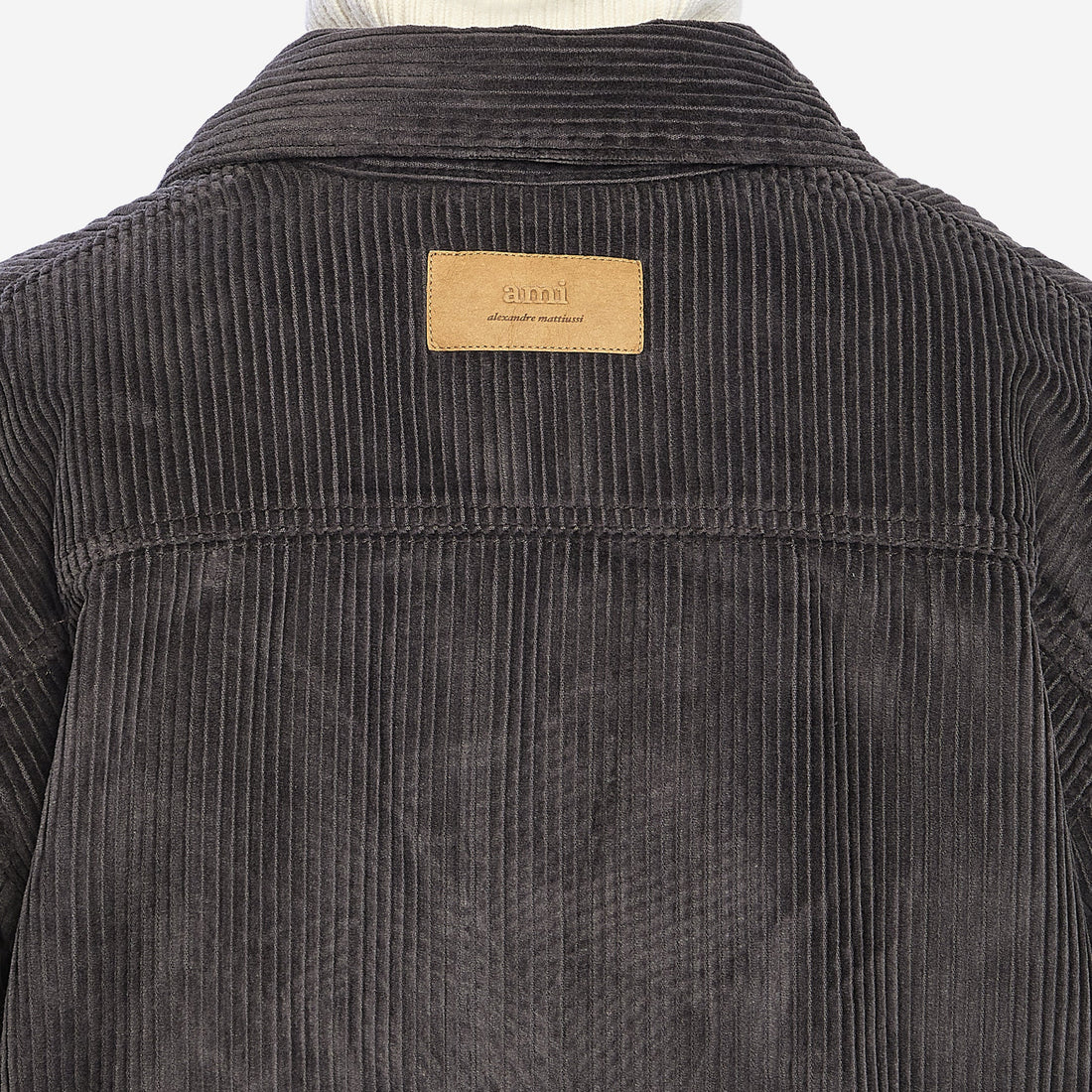 Corduroy velvet overshirt