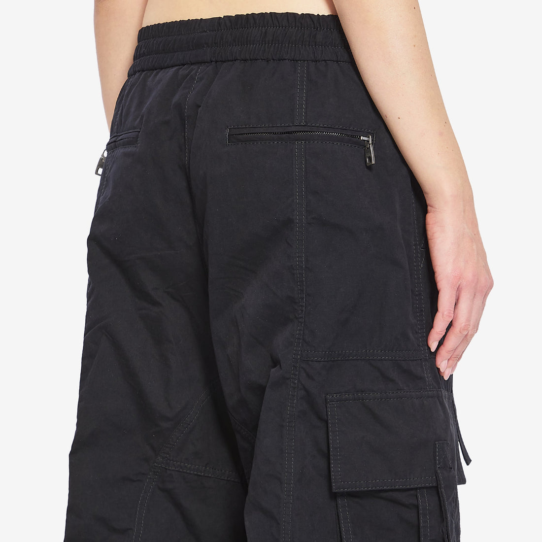 Waxed cord cargo pants