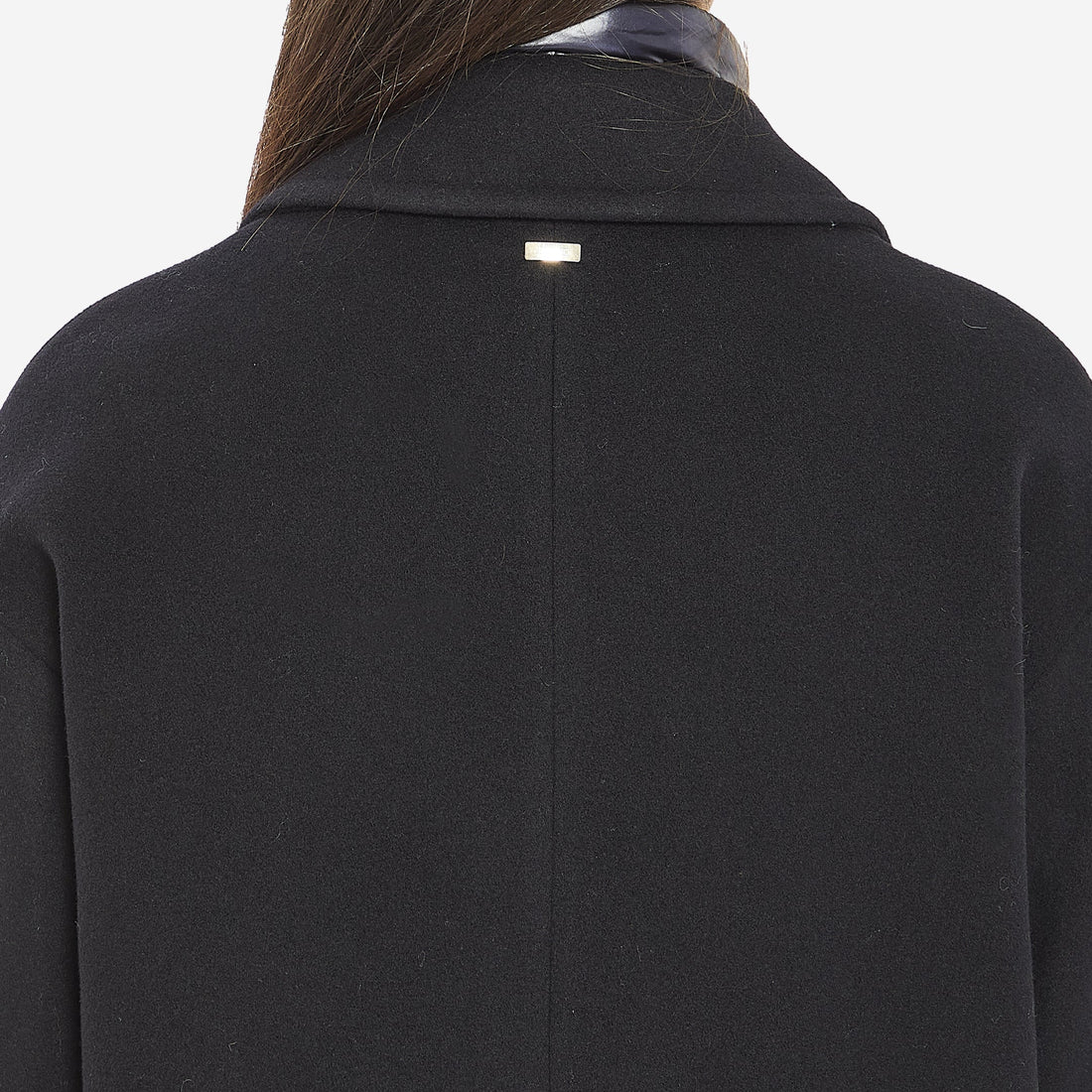 Ultralight wool and nylon coat