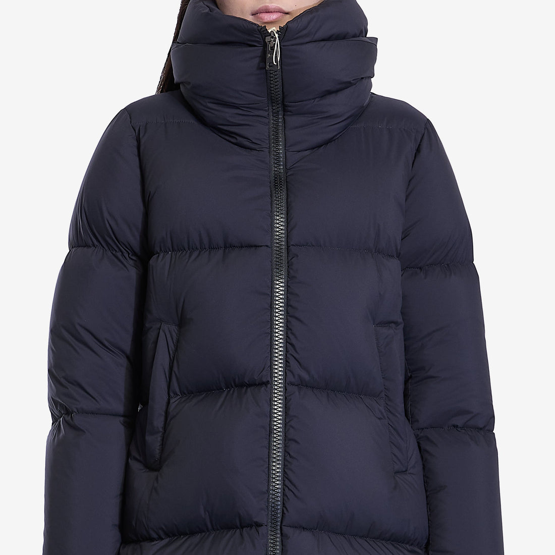 Nylon down jacket