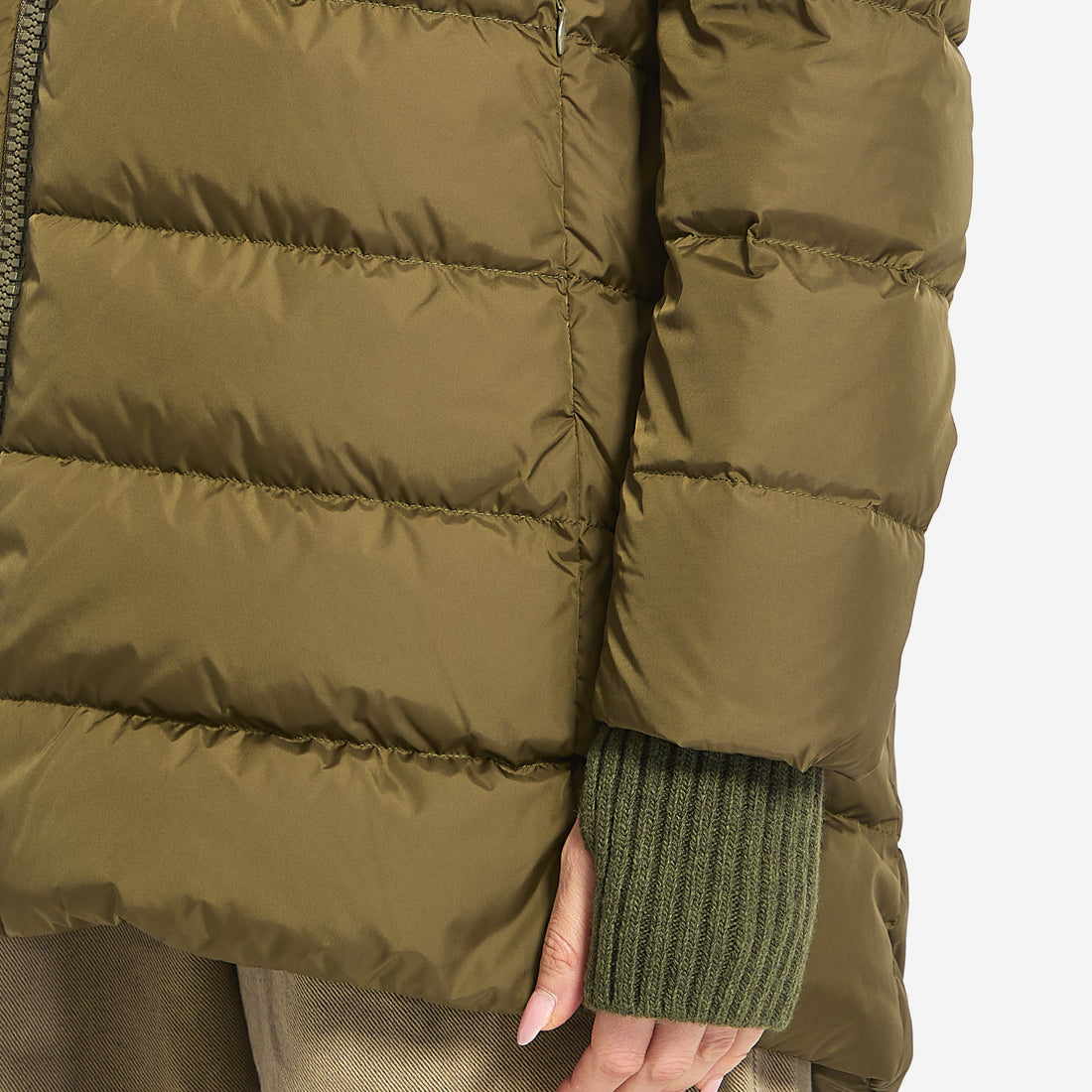 A-shape puffer jacket