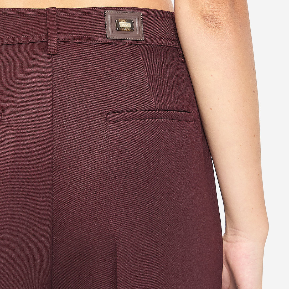 Cannes trousers in virgin wool