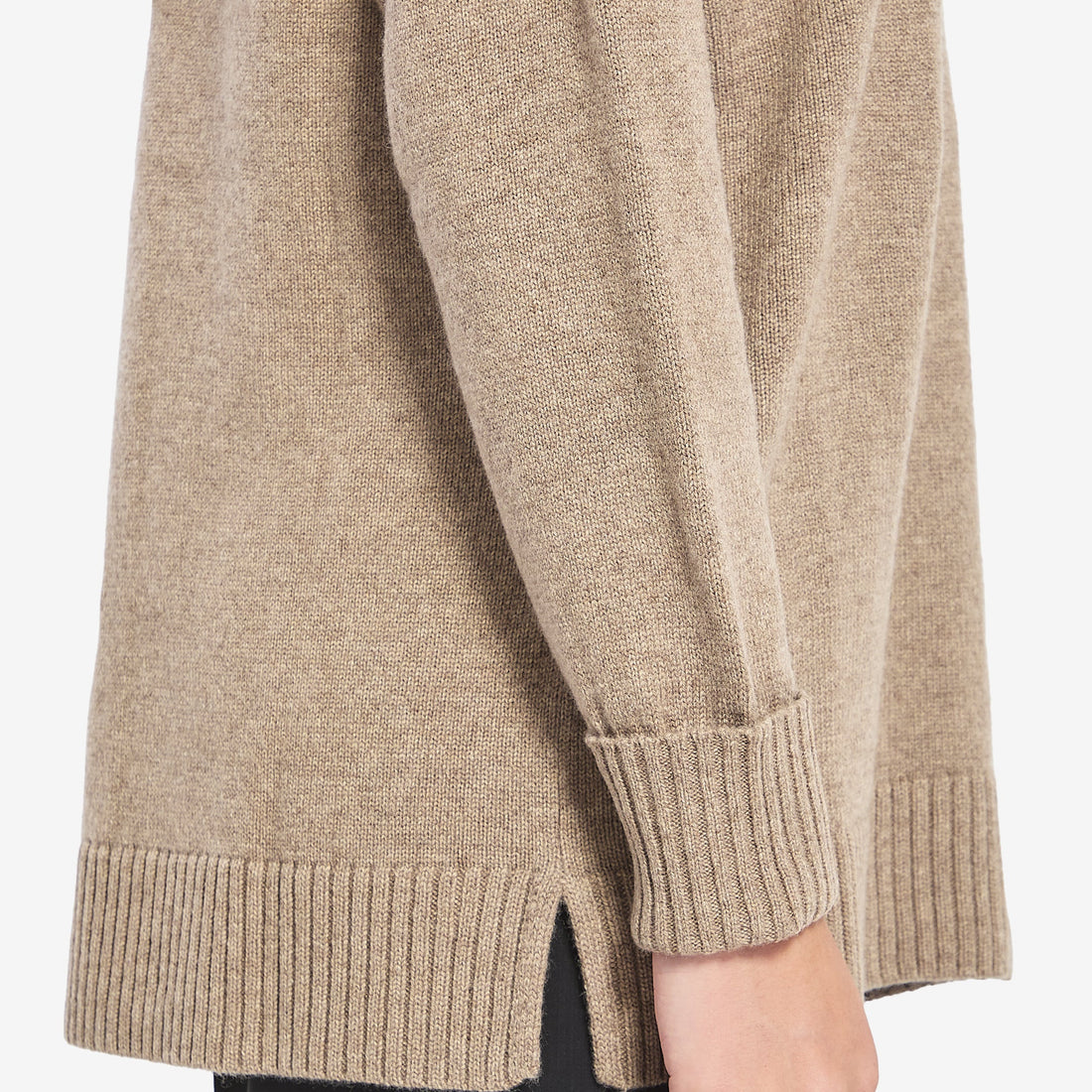 Bull cardigan in cashmere