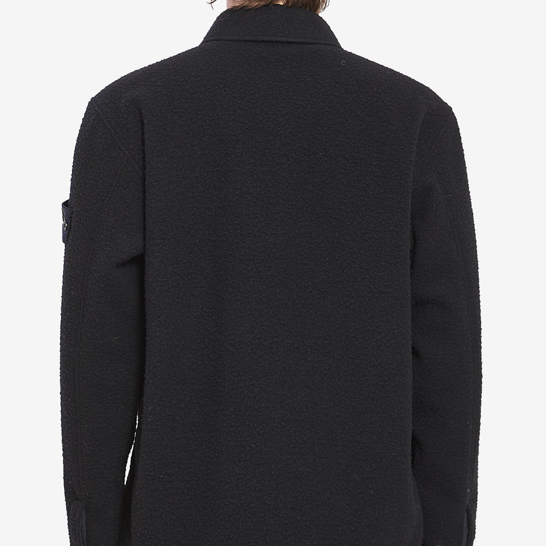 Overshirt in wool blend
