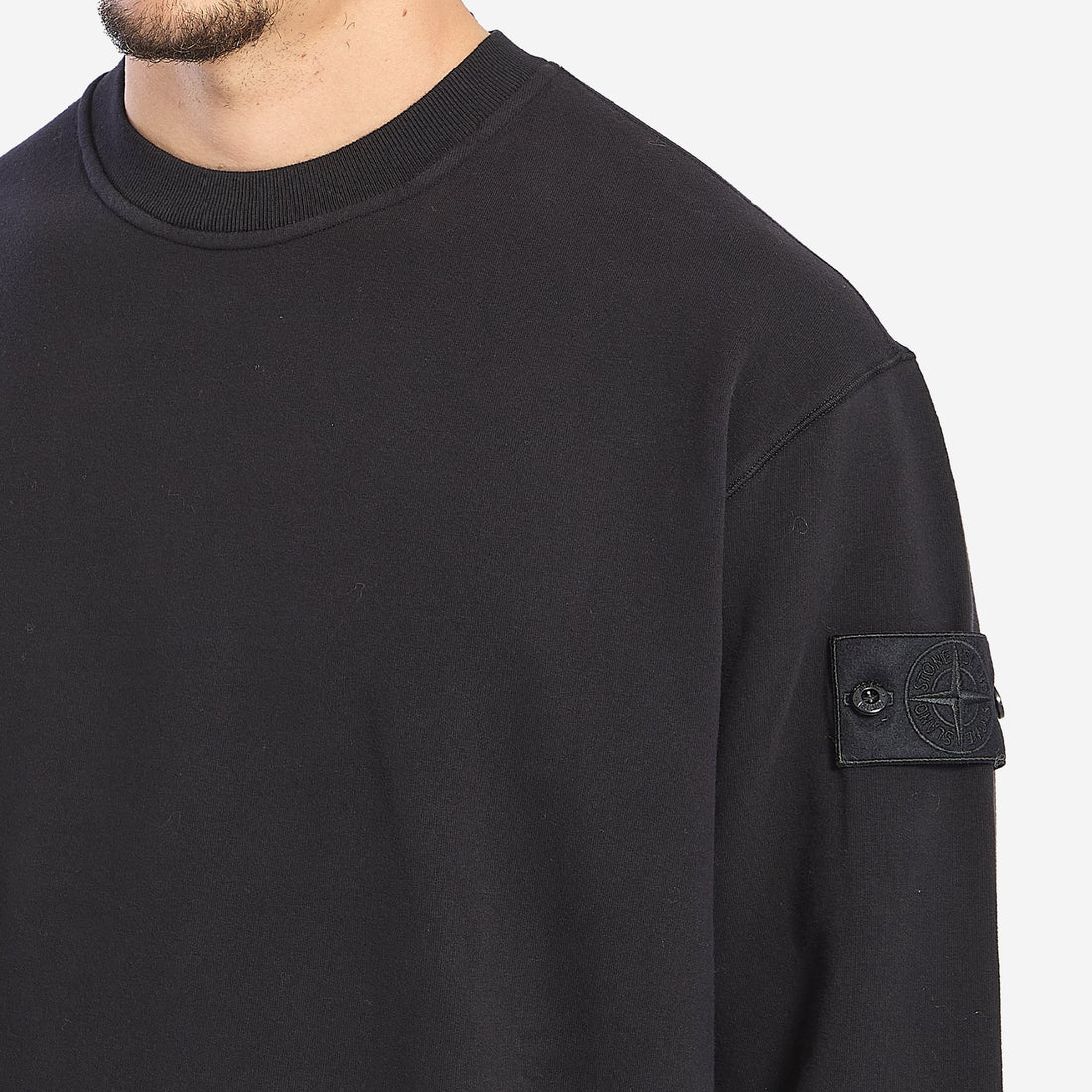 Stretch cotton fleece
