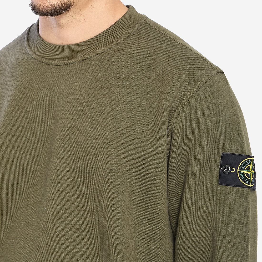 Heavy cotton crewneck sweatshirt