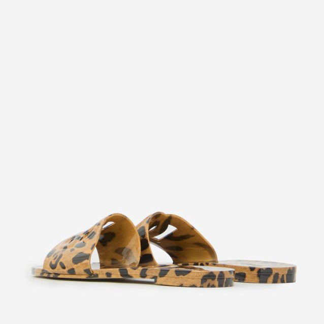 Leo beachwear slides