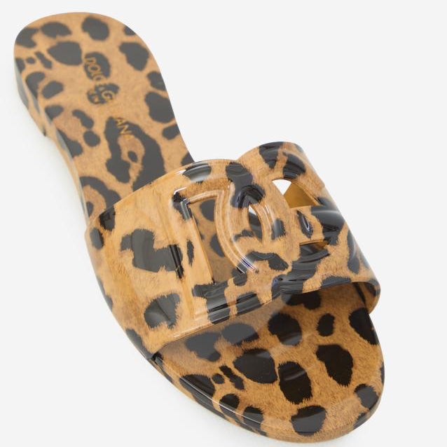 Leo beachwear slides