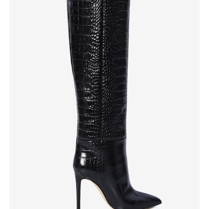 Charcoal Stiletto boots 105