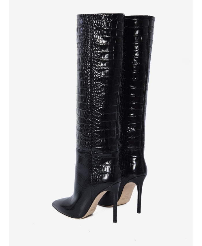 Charcoal Stiletto boots 105