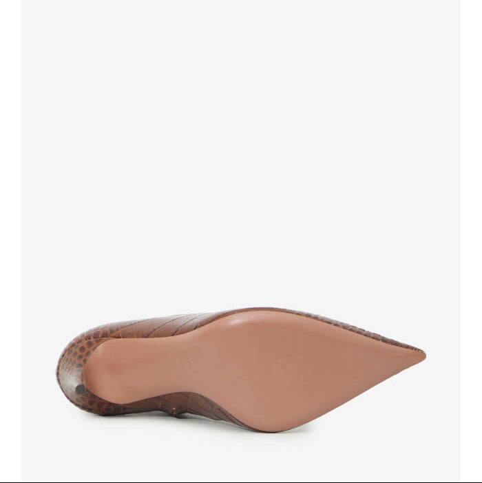 Vera 85 ankle boots in Chocolate
