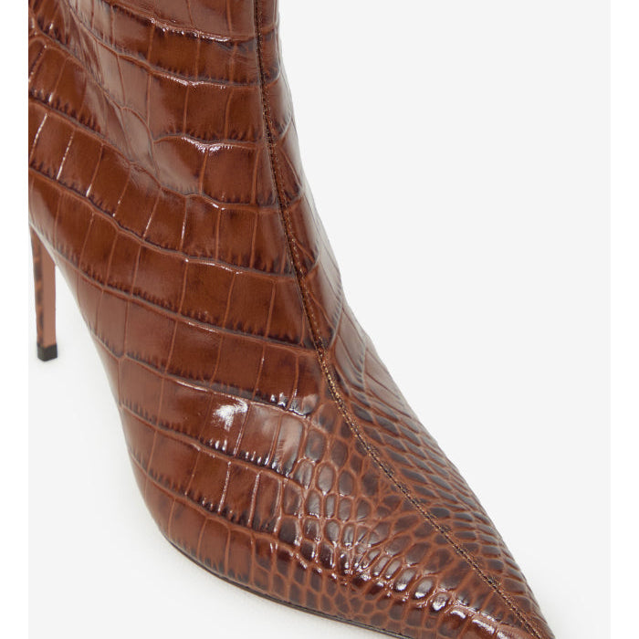 Vera 85 ankle boots in Chocolate