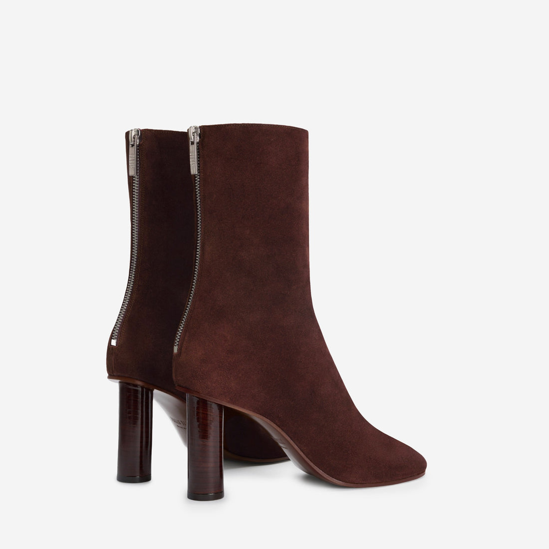 Chocolate Alice ankle boots 85