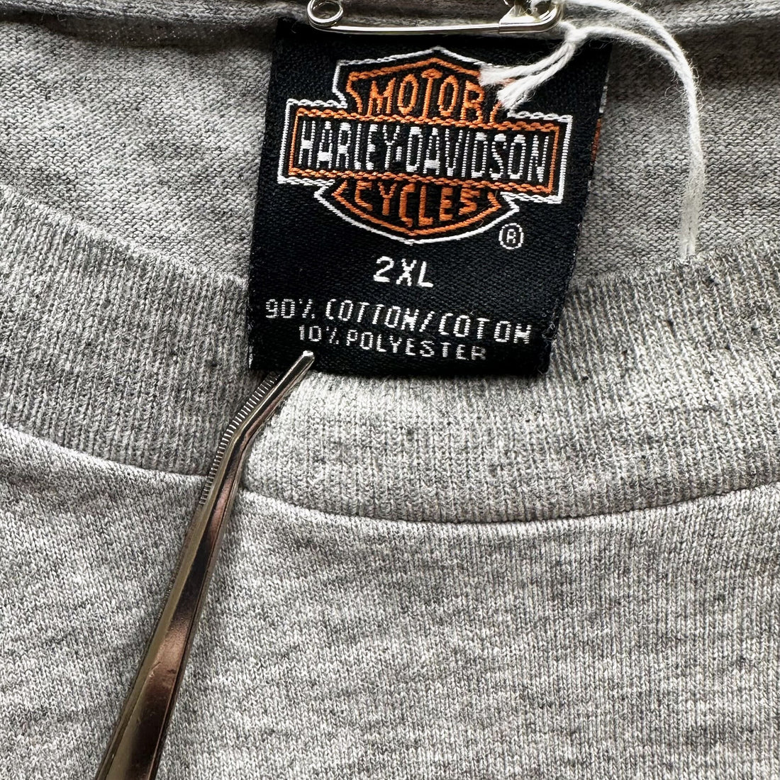 AMERICAN HARLEY-DAVIDSON NIAGARA FALLS NEW YORK 2XL HARLEY-DAVIDSON ネックタグ