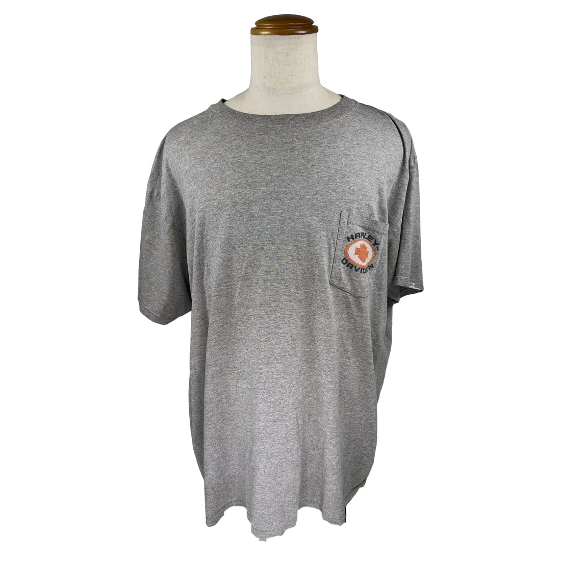 AMERICAN HARLEY-DAVIDSON NIAGARA FALLS POCKET TEE 2XL 正面 ポケットロゴ