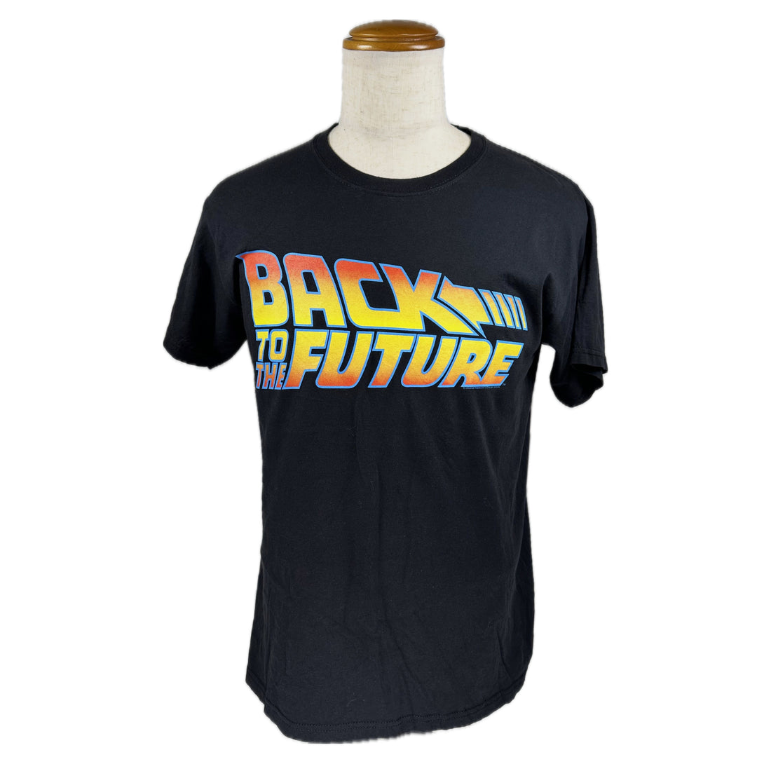 BACK TO THE FUTURE MOVIE LOGO M 正面 ロゴ プリント