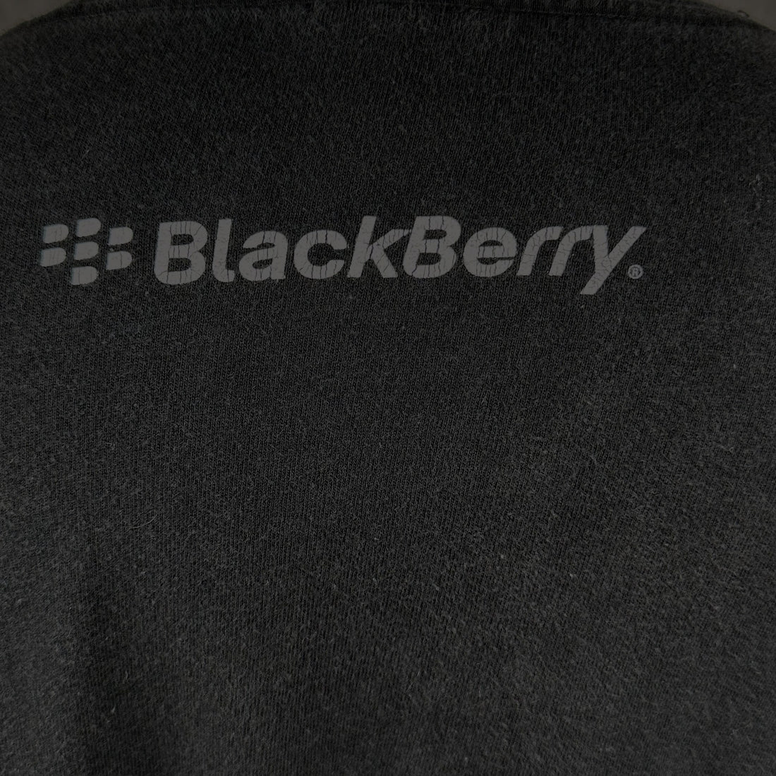 BLACKBERRY LOGO L 背面プリント アップ