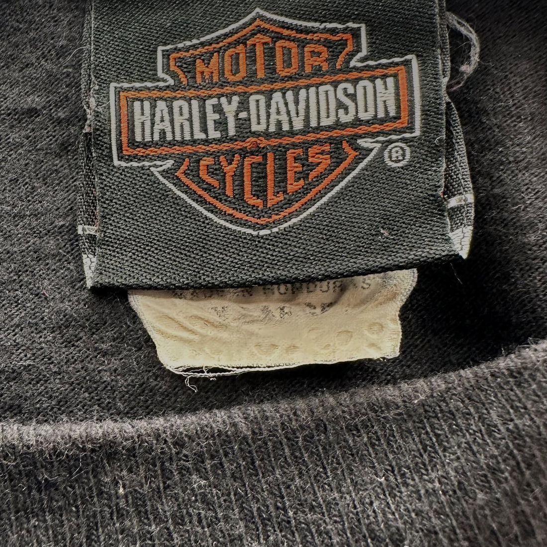 BOSWELLS HONKY TONK HARLEY-DAVIDSON NASHVILLE SKULL 2XL HARLEY-DAVIDSON ネックタグ