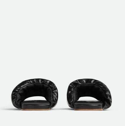 SLIPPER Pelle 100% lambskin Nero
