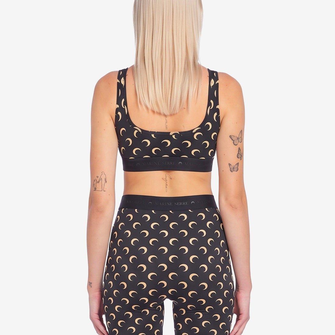 Recycled moon jersey sport bra