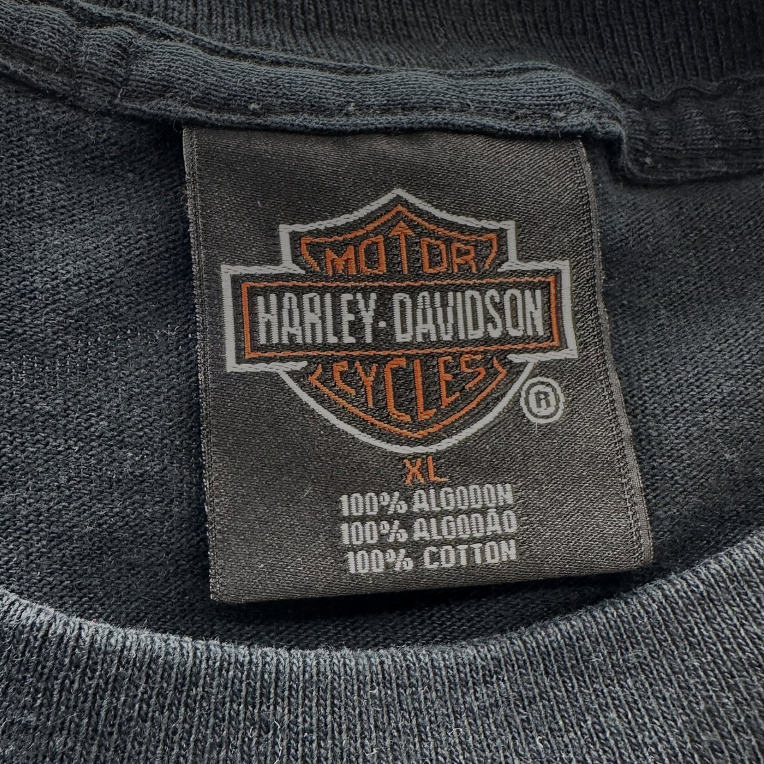 CANCUN MEXICO HARLEY-DAVIDSON RHINESTONE FLAME XL HARLEY-DAVIDSON ネックタグ XL