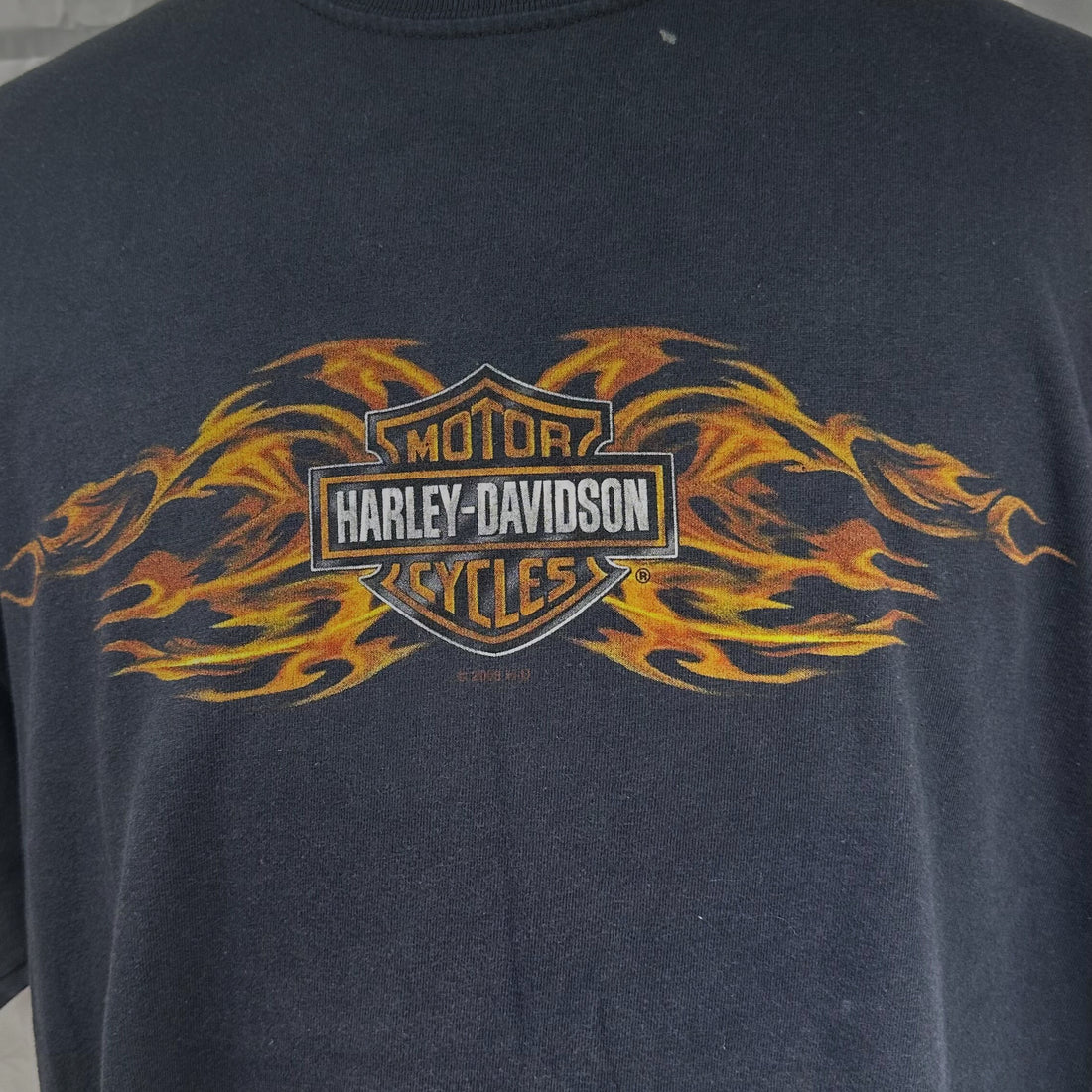 CAPE COD HARLEY-DAVIDSON HYANNIS MA LIGHTHOUSE XL 正面プリント アップ