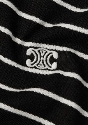 POLO COTONE 100% cotton NERO/ECRU