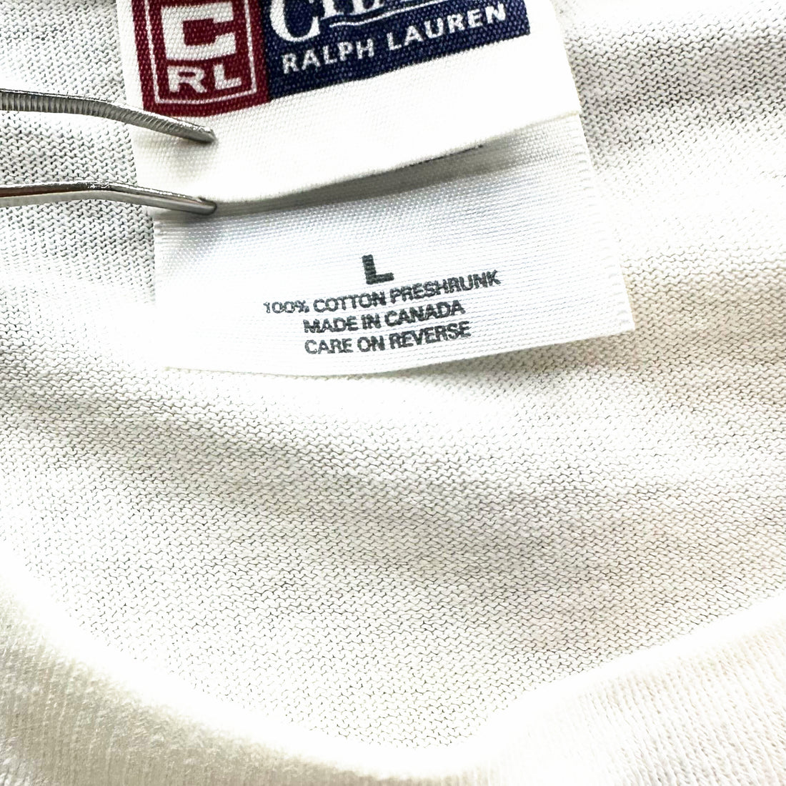 CHAPS RALPH LAUREN LOGO L CHAPS ネックタグ L