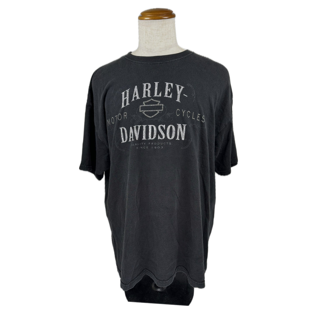 CHICAGO HARLEY-DAVIDSON NAVAL AIR STATION PIN-UP XL 正面 HARLEY-DAVIDSON ロゴ