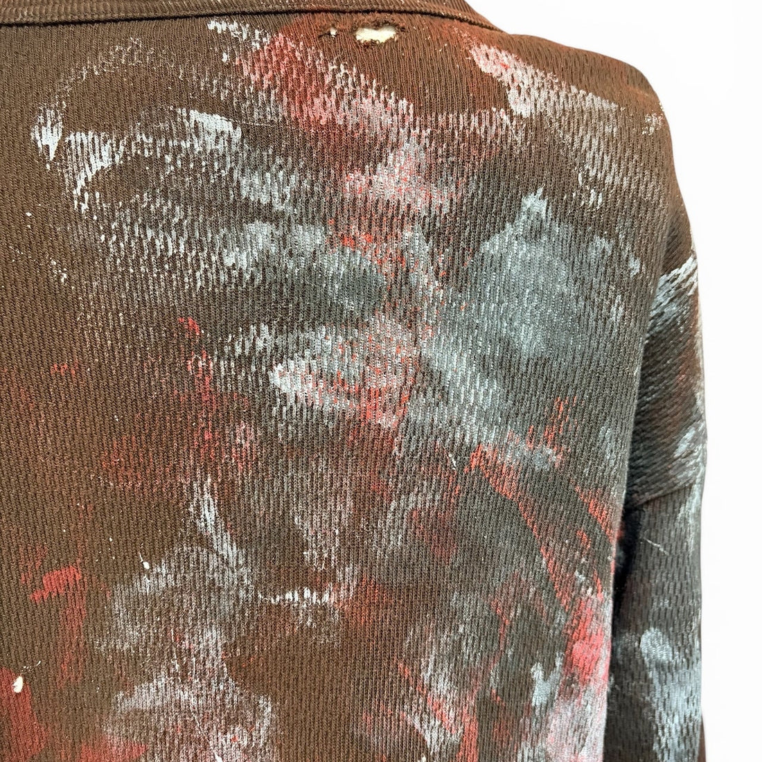 Bleach & Damage Waffle Long-Sleeve Tee