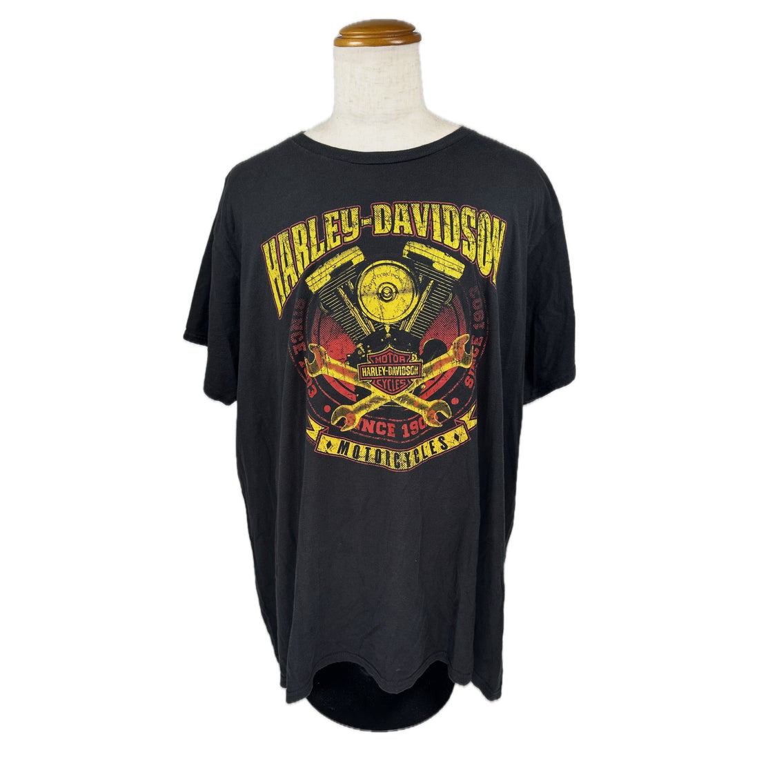 DEADWOOD HARLEY-DAVIDSON SOUTH DAKOTA 3XL 正面 エンブレムプリント
