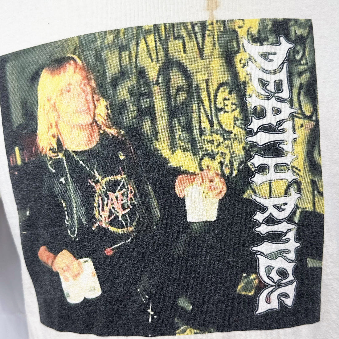 DEATH RITES METALHEAD PHOTO M プリントとシミ アップ