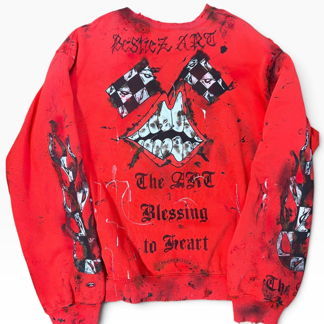 CHROME HEARTS Repainted Sweatshirt