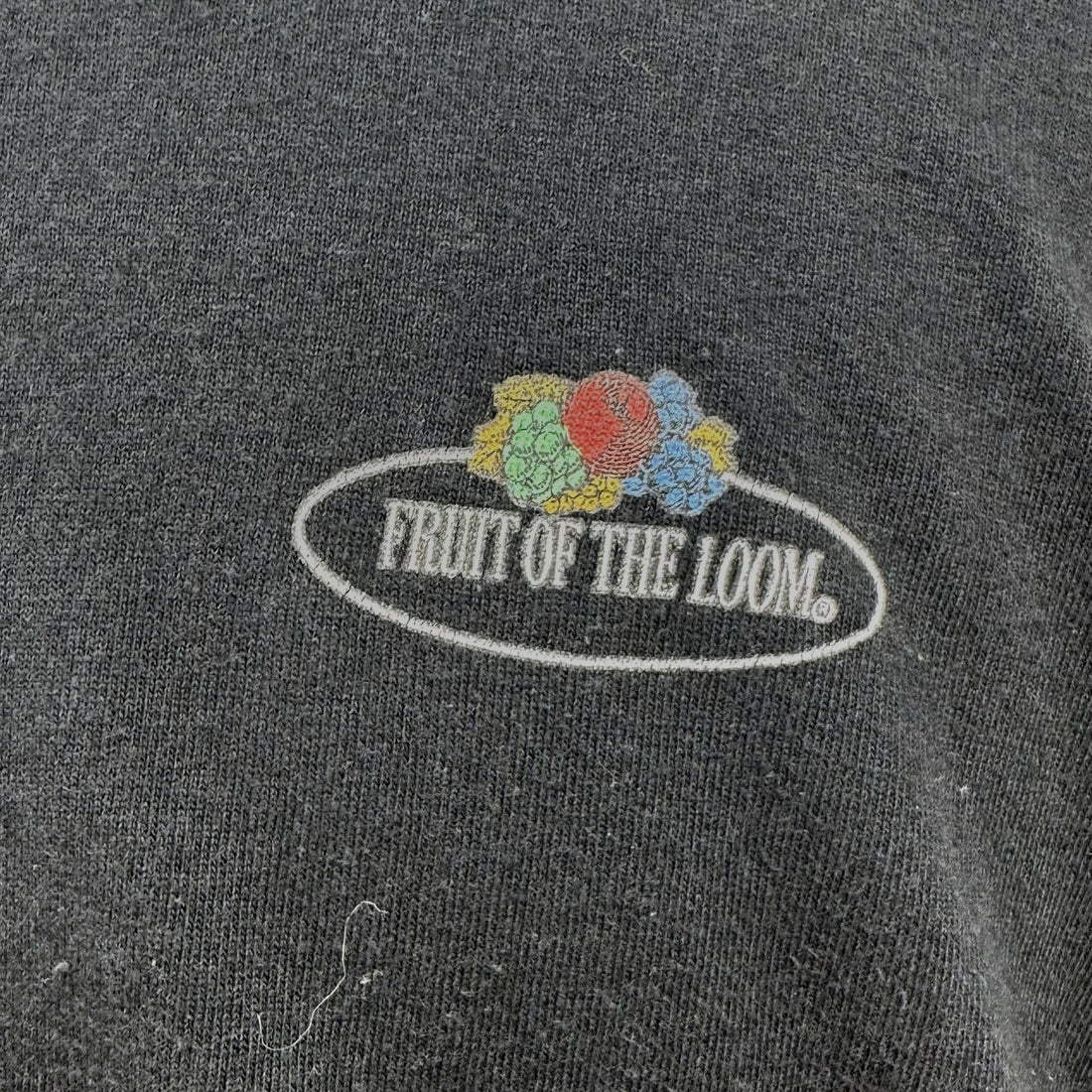 FRUIT OF THE LOOM LOGO M 胸のロゴ アップ