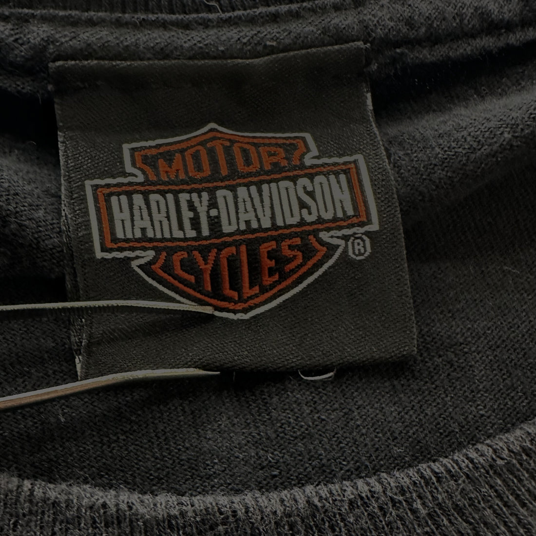 GRANITE STATE HARLEY-DAVIDSON LEBANON NH SPIDER SKULL XL HARLEY-DAVIDSON ネックタグ