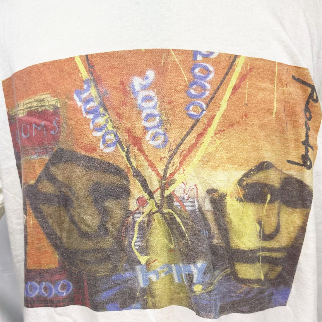 HAPPY 2000 MILLENNIUM ART PRINT XL プリント アップ