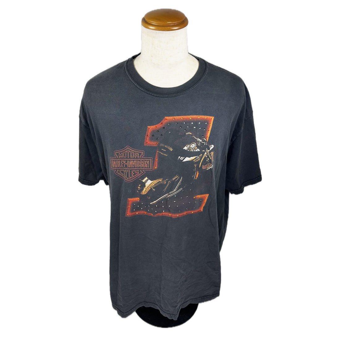 HARLEY-DAVIDSON BARCELONA SPAIN XL 正面 プリント