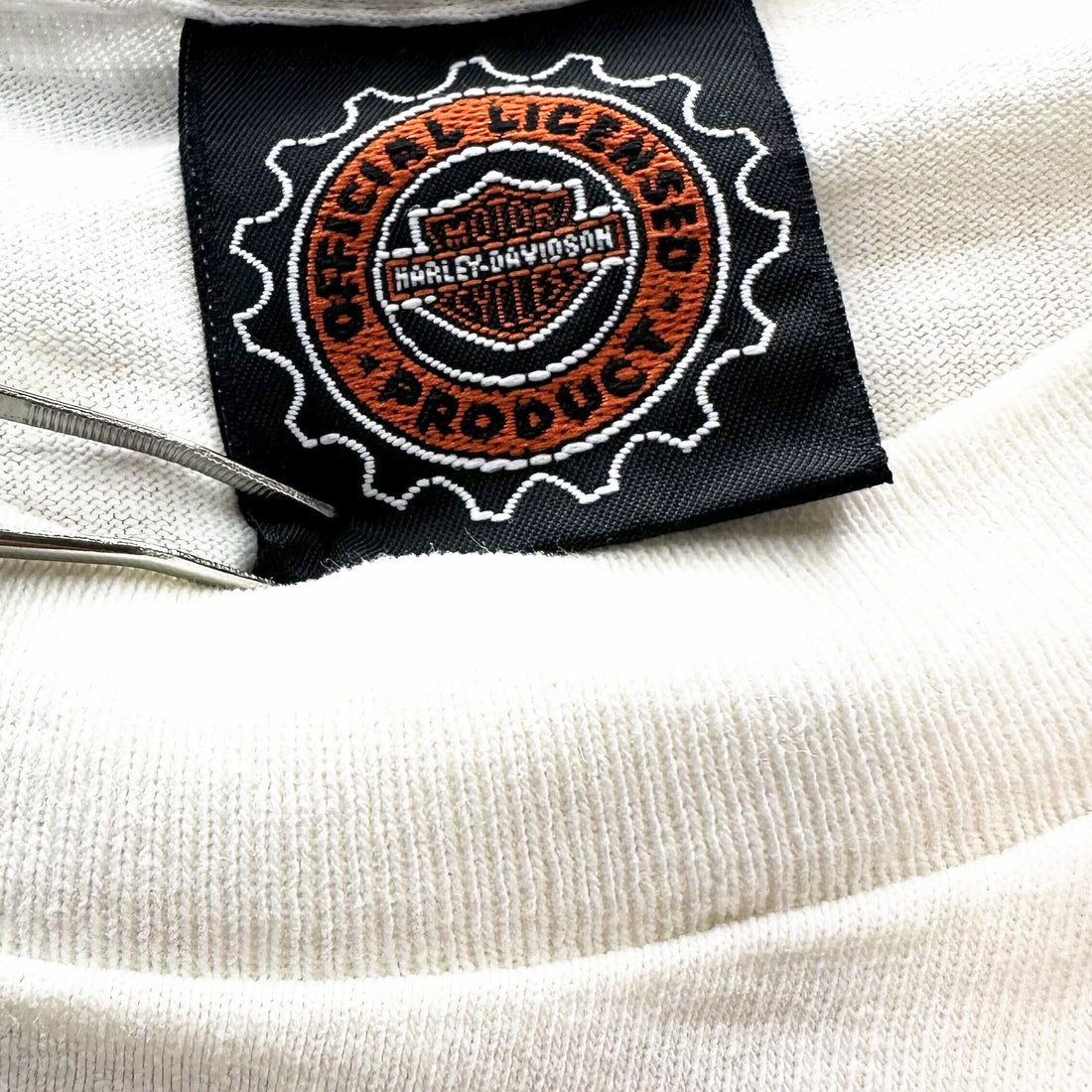 HARLEY-DAVIDSON CAFE NEW YORK HERITAGE SOFTAIL L Official Licensed Product ネックタグ