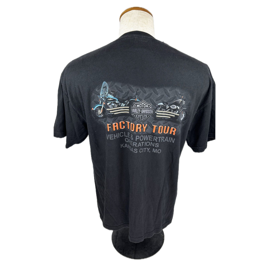 HARLEY-DAVIDSON FACTORY TOUR KANSAS CITY EAGLE L 背面 FACTORY TOUR