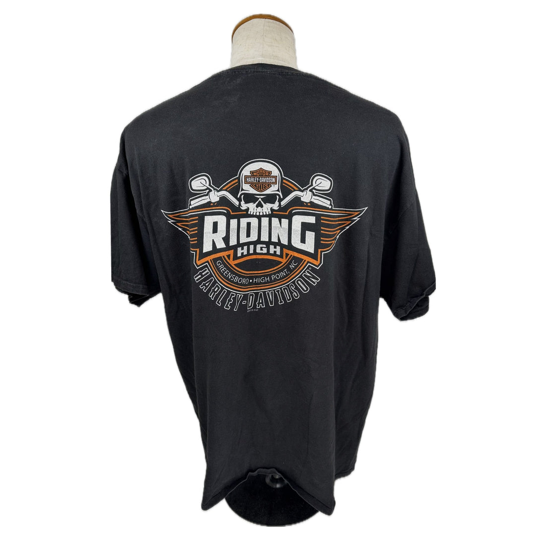 HARLEY-DAVIDSON FEELIN LUCKY RIDING HIGH XL 背面 RIDING HIGH