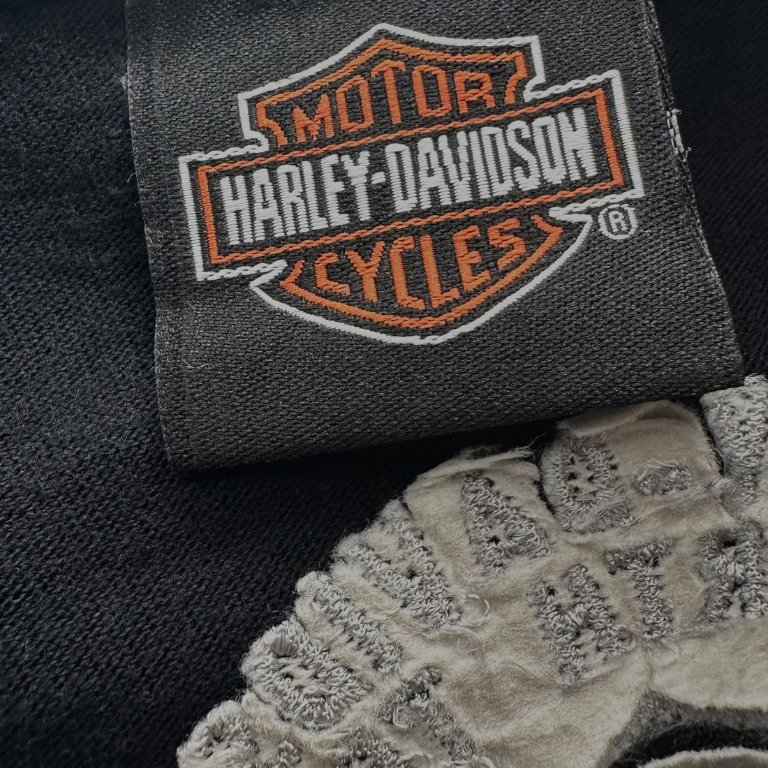 HARLEY-DAVIDSON OF NORTH TEXAS DALLAS MOCK NECK LS L HARLEY-DAVIDSON ネックタグ