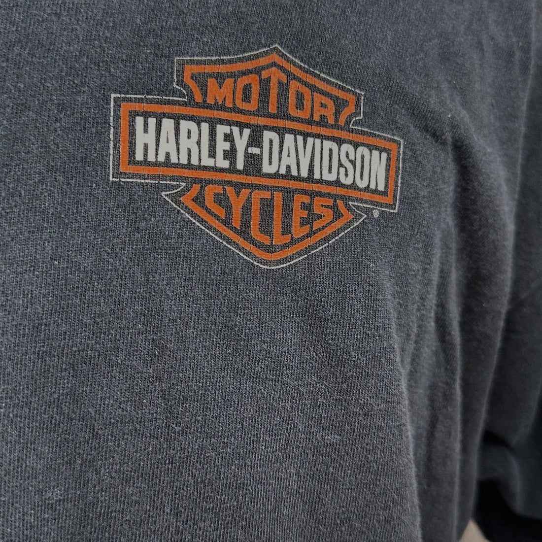 HARLEY-HEAVEN ADELAIDE AUSTRALIA XL 胸元プリント アップ